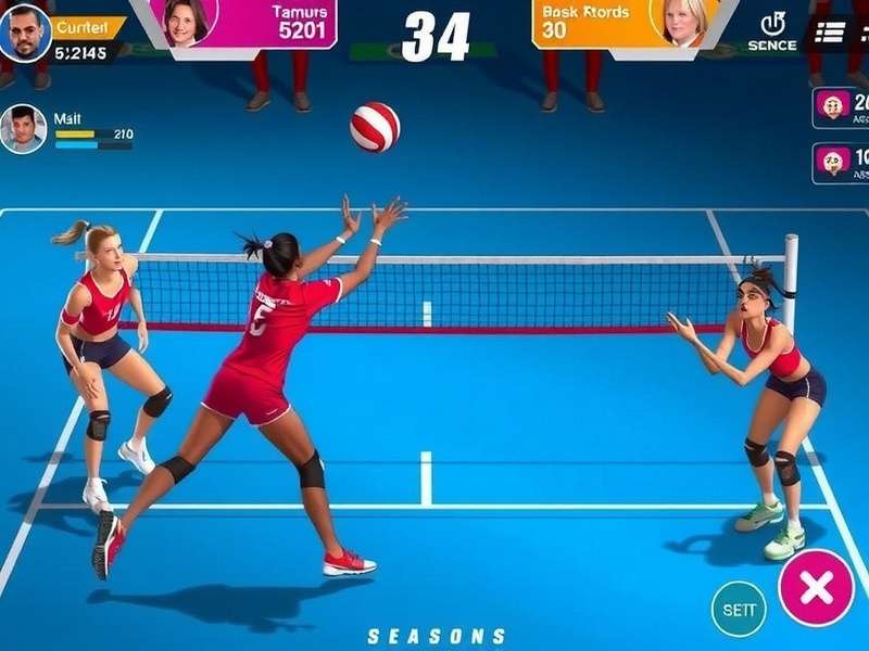 Volley Legends Supreme India gameplay